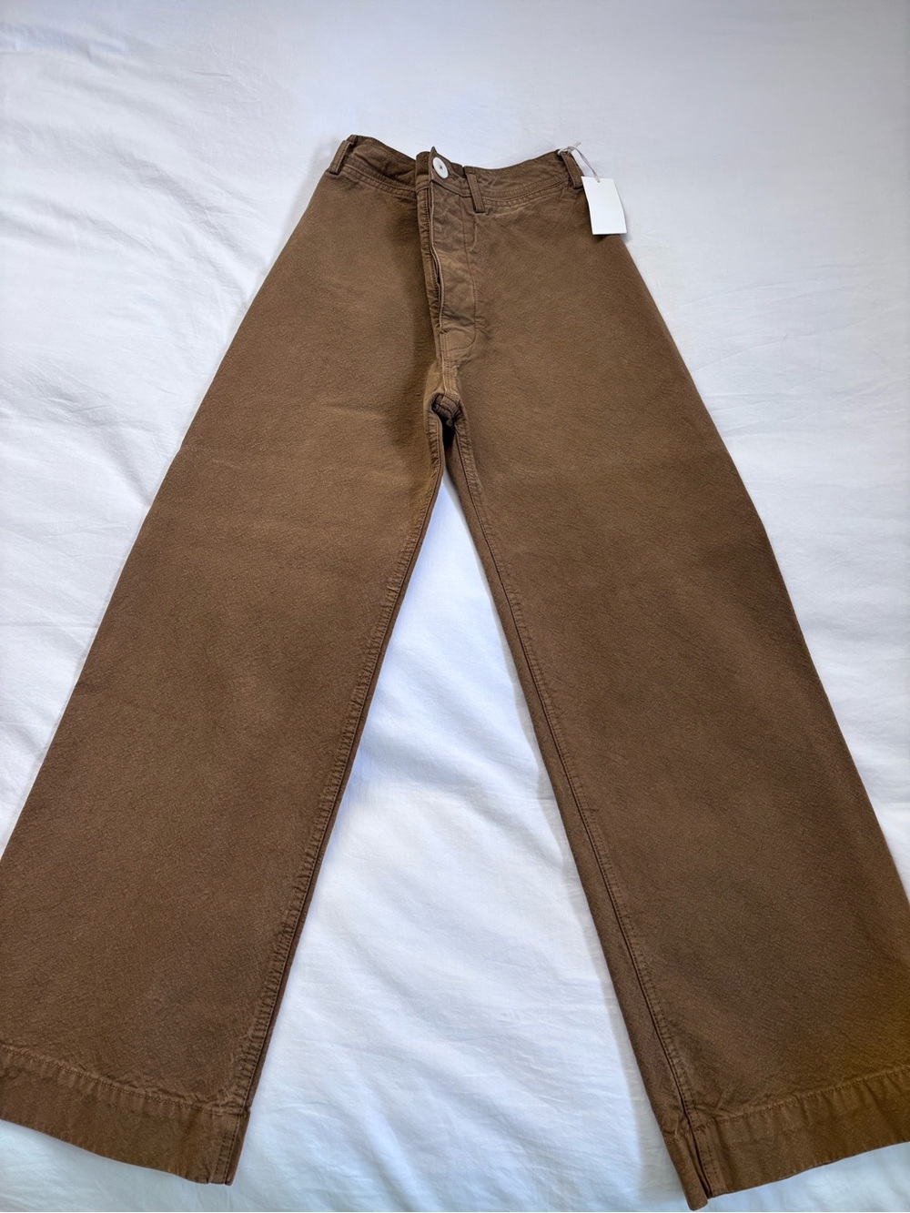 Jesse Kamm Sailor Pants in Tobacco - Picture 2 of 8
